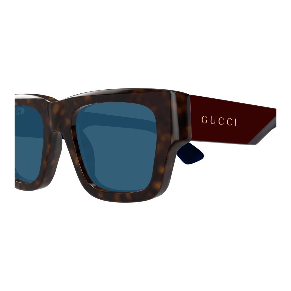 NWT Gucci GG1668S-002 Havana Red 52mm Sunglasses - Picture 2 of 4